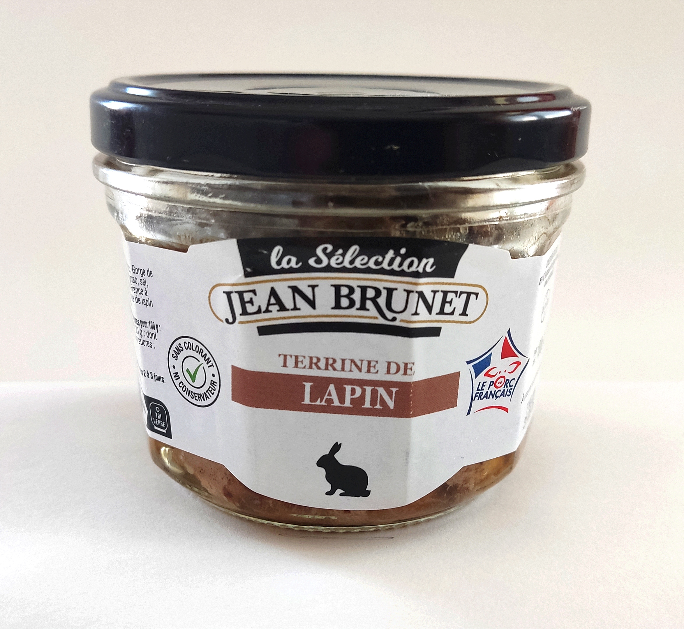 KRÁLIČÍ TERINA JEAN BRUNET - TERRINE DE LAPIN 180 g